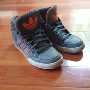 adidas orange high tops